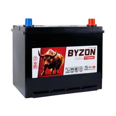 BYZON Strong Asia 75Ah 680A R+_left